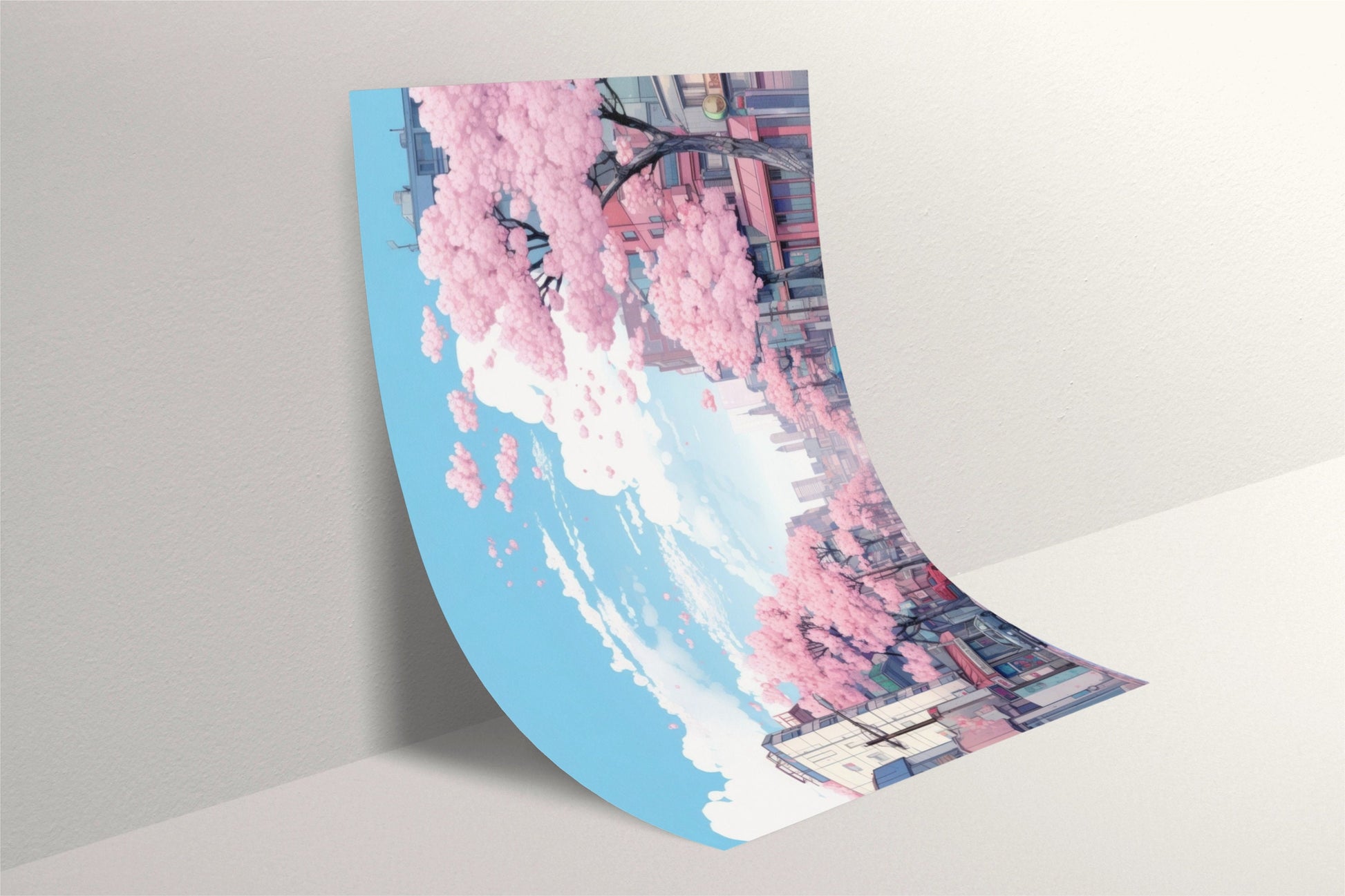 a picture of a tree with pink flowers on it