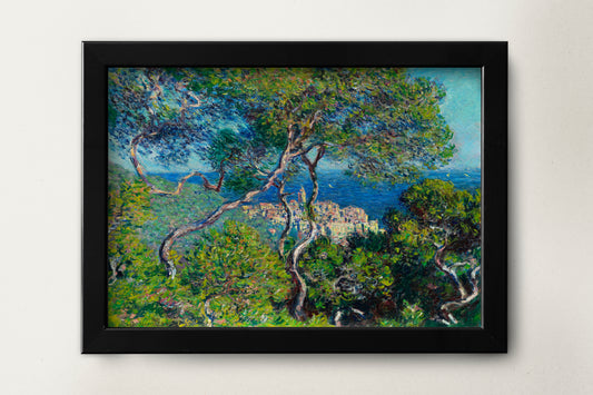 Bordighera (1884) by Claude Monet Art Poster Print Wall Hanging Decor