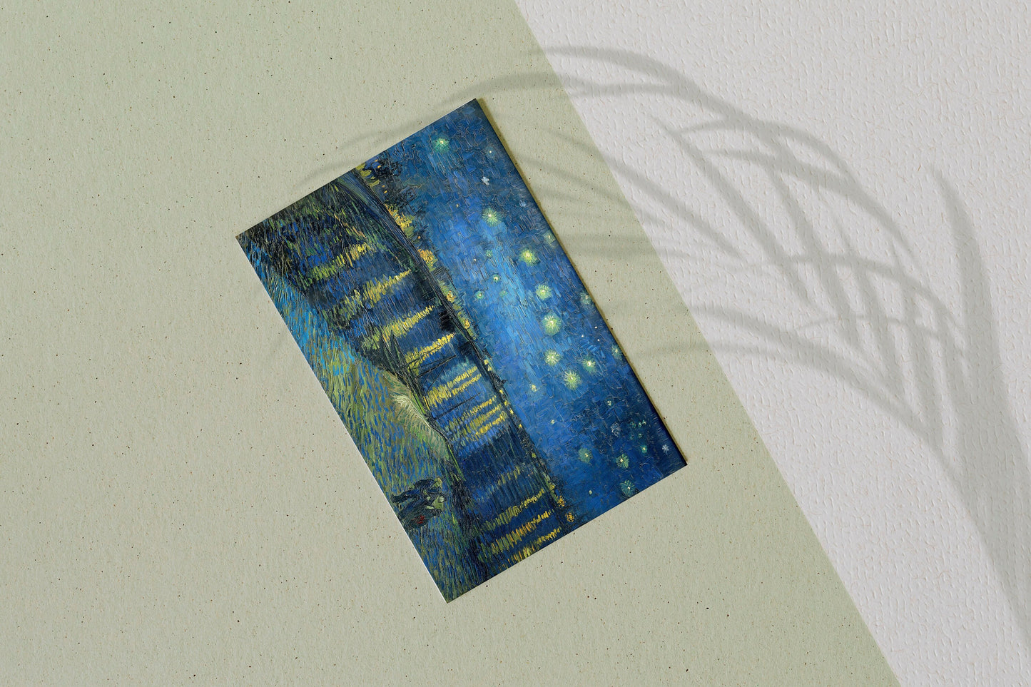 Vincent van Gogh Starry Night Over the Rhone (1888) Poster Print Wall Hanging Decor