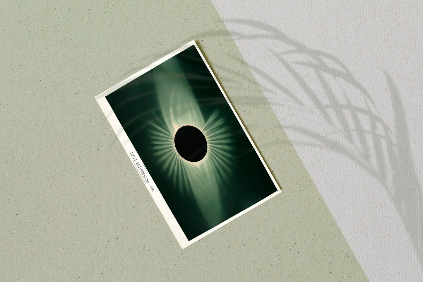 Total Eclipse of the Sun Poster Print Wall Hanging Decor