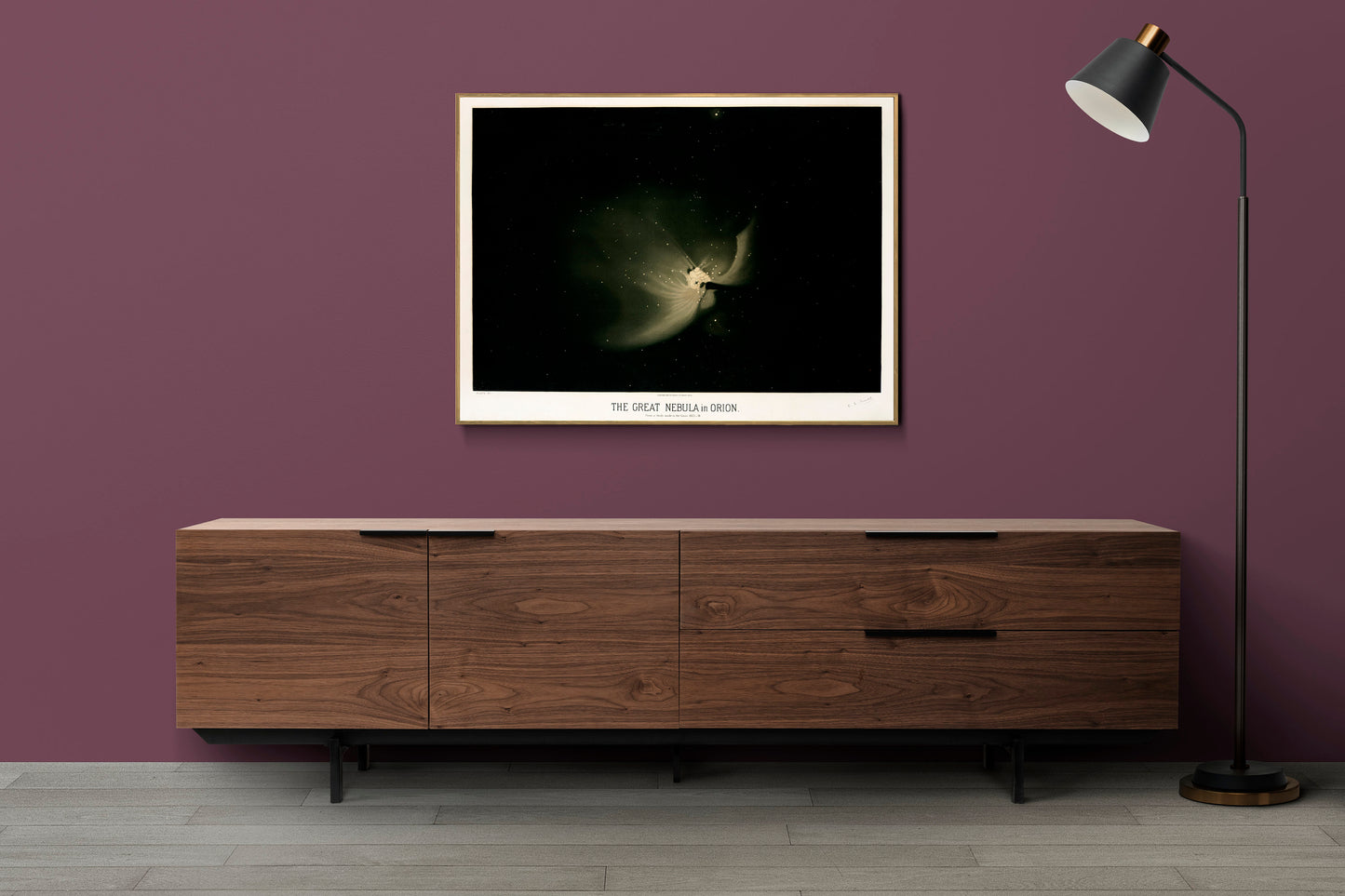 The Great Nebula in Orion Space Poster Print Wall Hanging Decor
