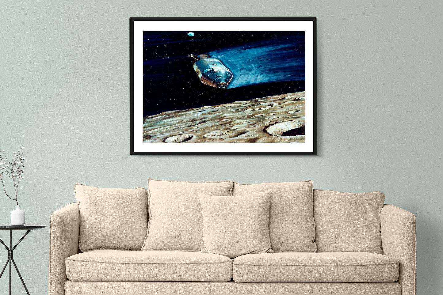 NASA subsatellite Space Poster Print Wall Hanging Decor