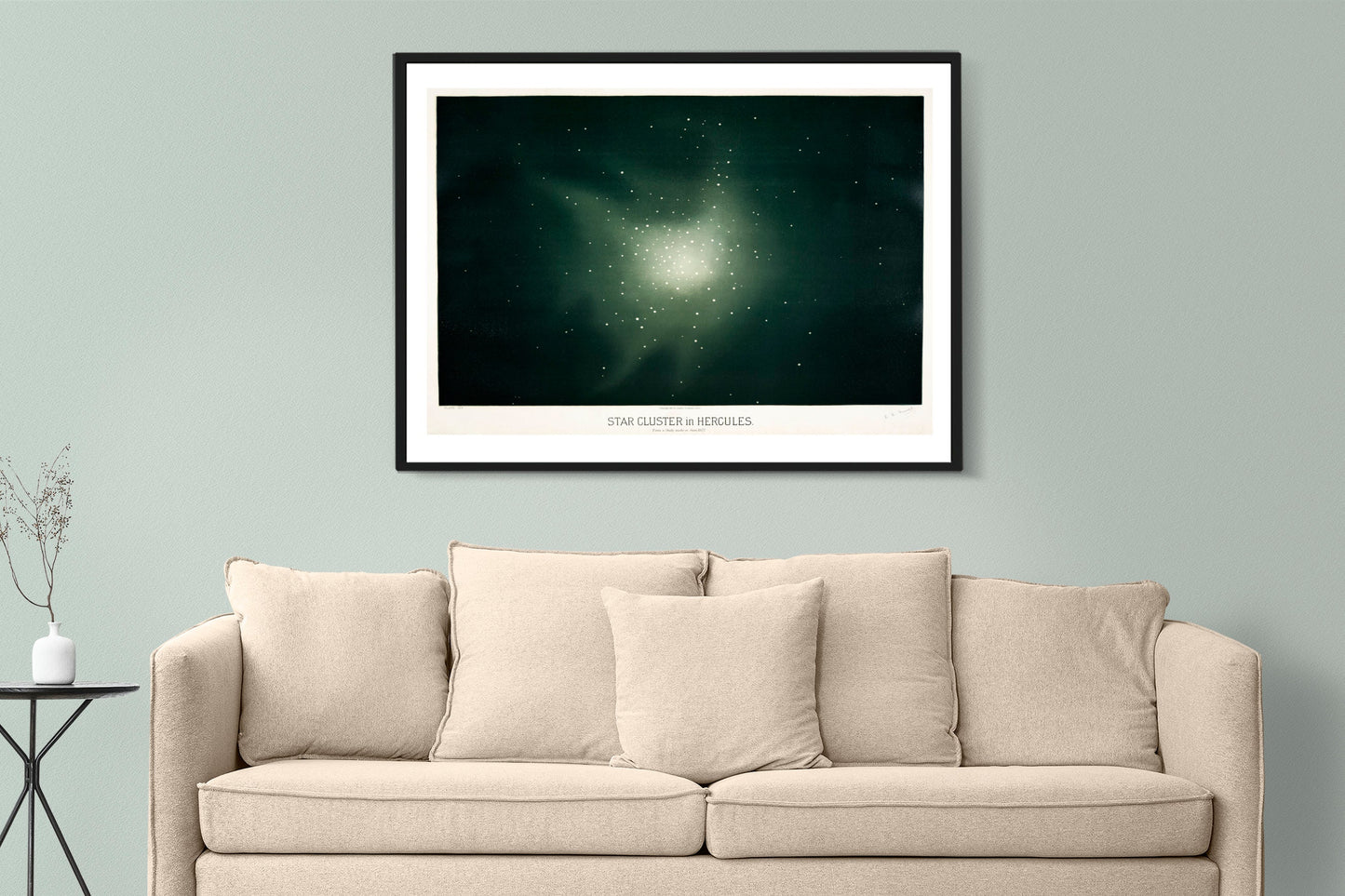 Star Cluster Space Poster Print Wall Hanging Decor