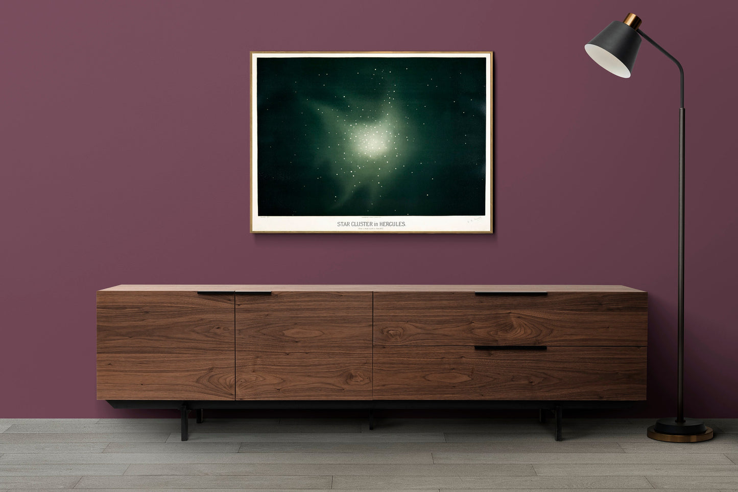 Star Cluster Space Poster Print Wall Hanging Decor