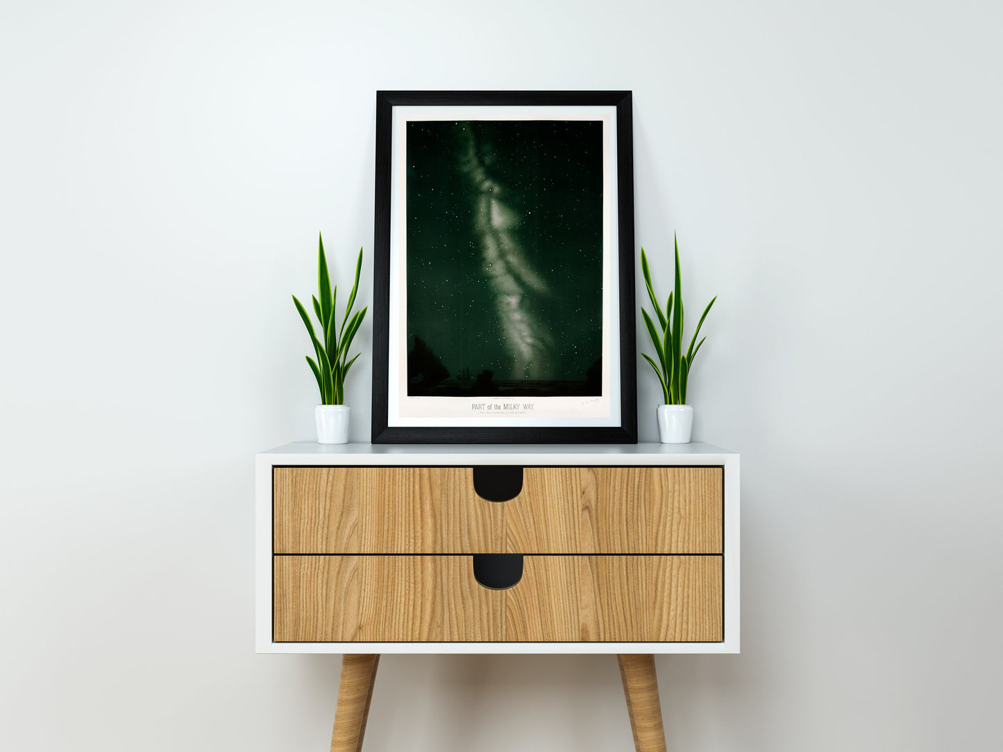 Milky Way Space Poster Print Wall Hanging Decor