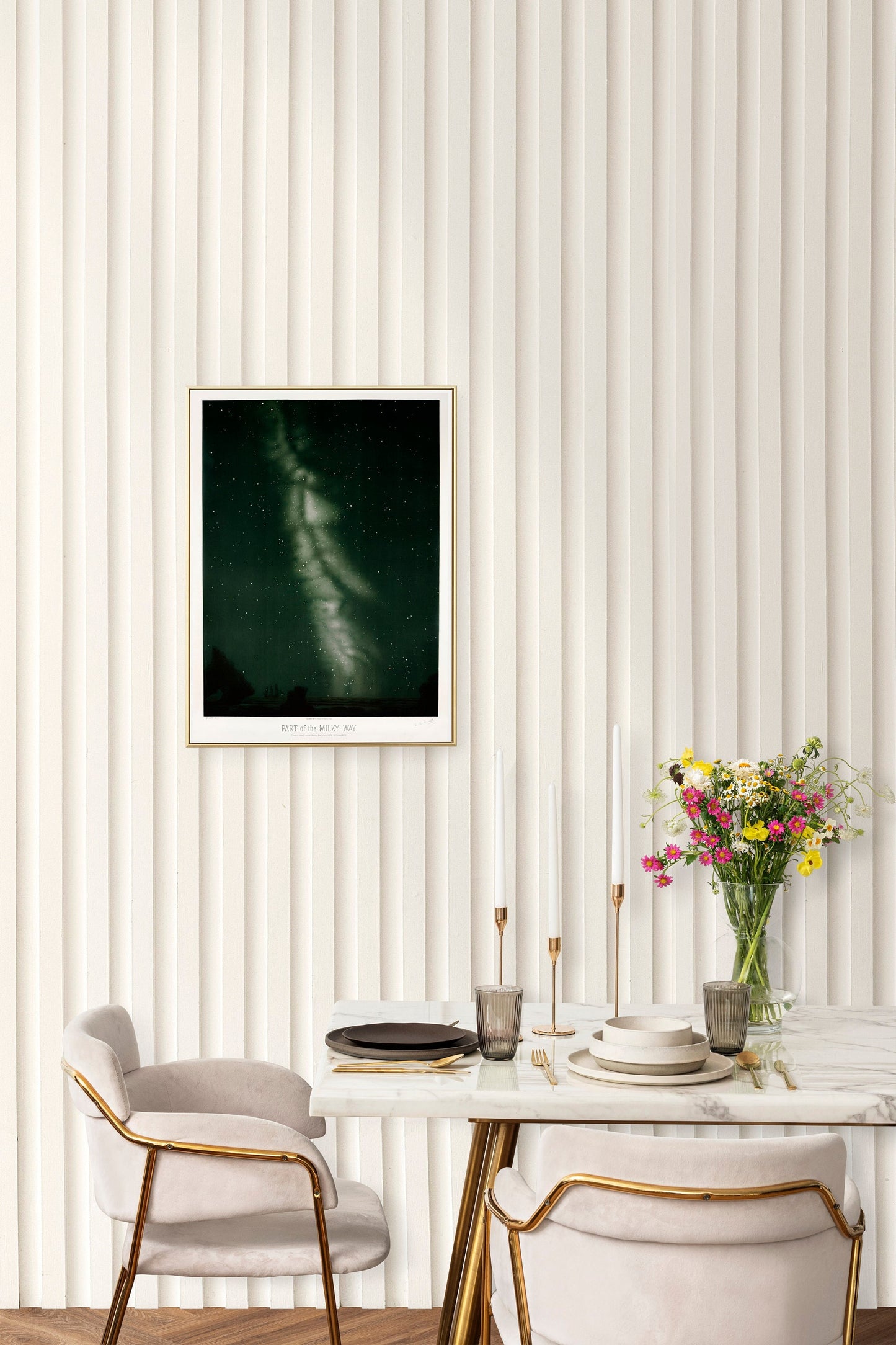 Milky Way Space Poster Print Wall Hanging Decor