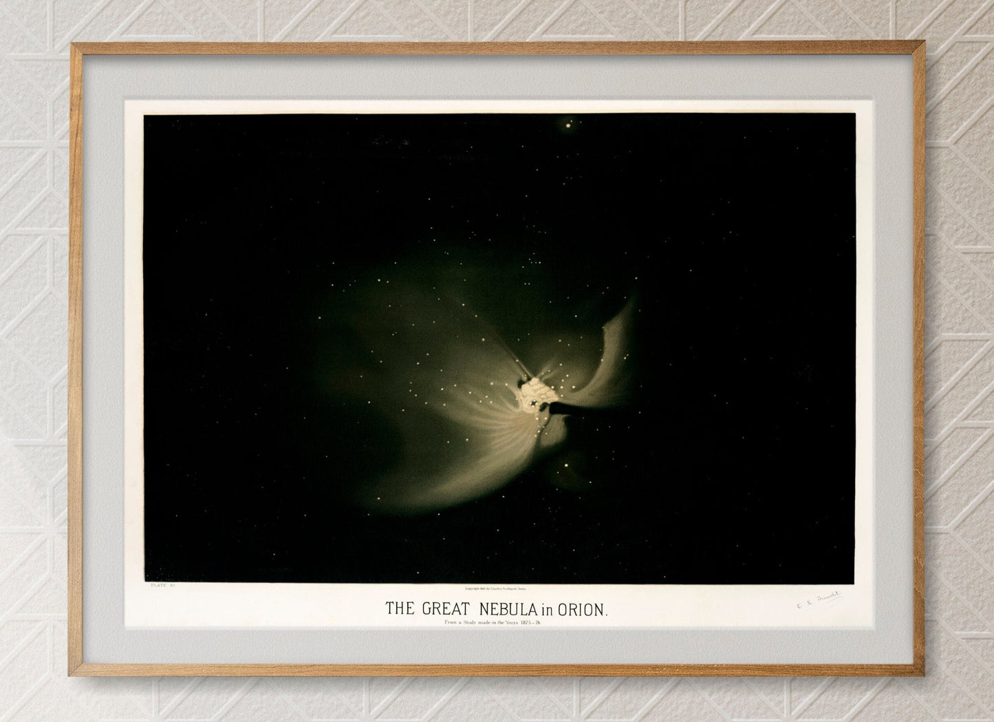 The Great Nebula in Orion Space Poster Print Wall Hanging Decor