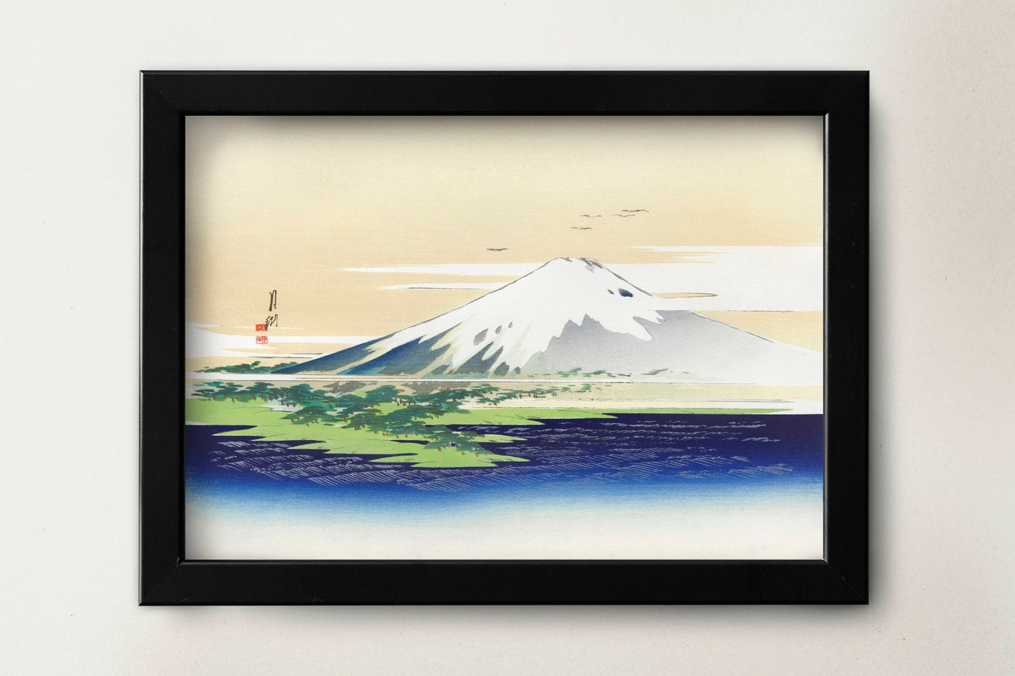 Fuji by Ogata Gekko Japanese Art Print Poster Wall Hanging Decor A4 A3 A2