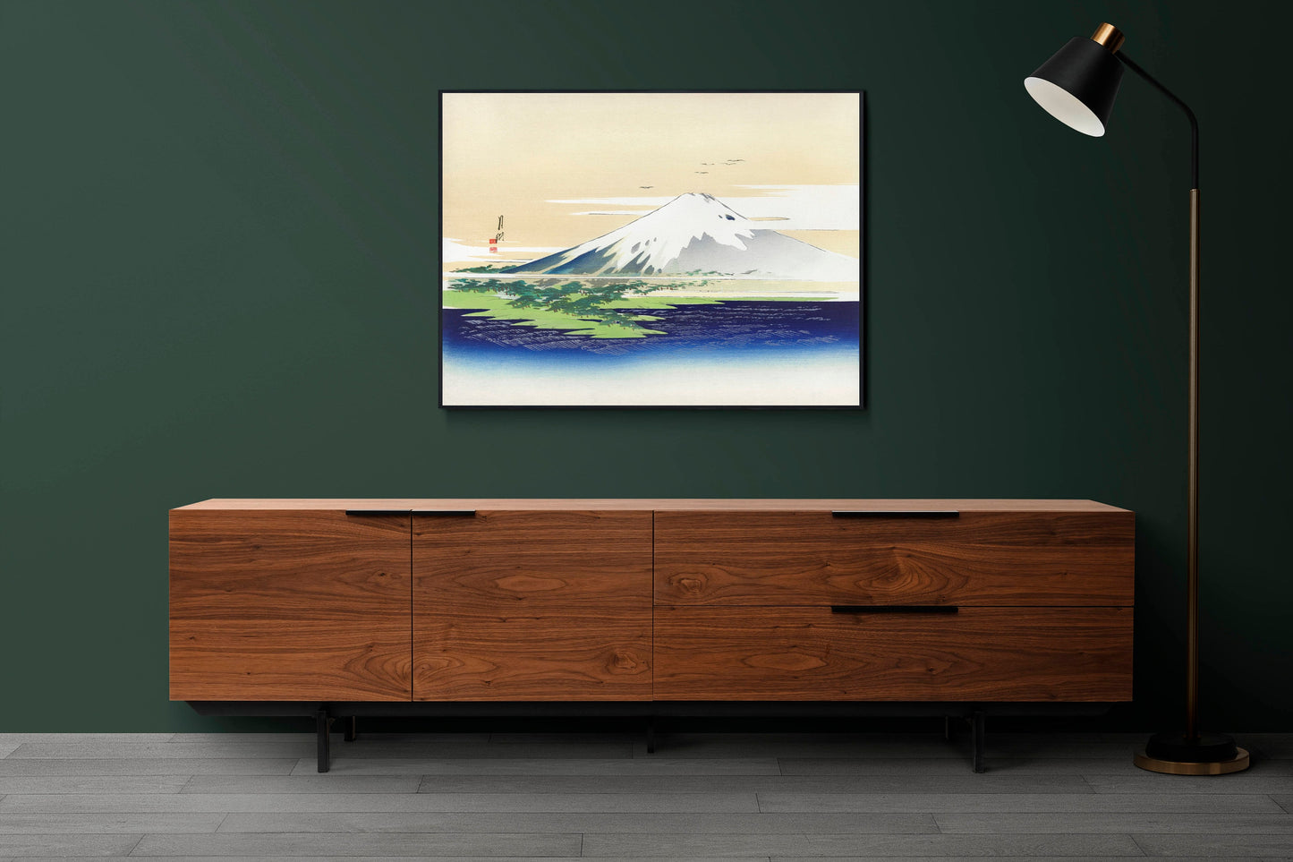 Fuji by Ogata Gekko Japanese Art Print Poster Wall Hanging Decor A4 A3 A2