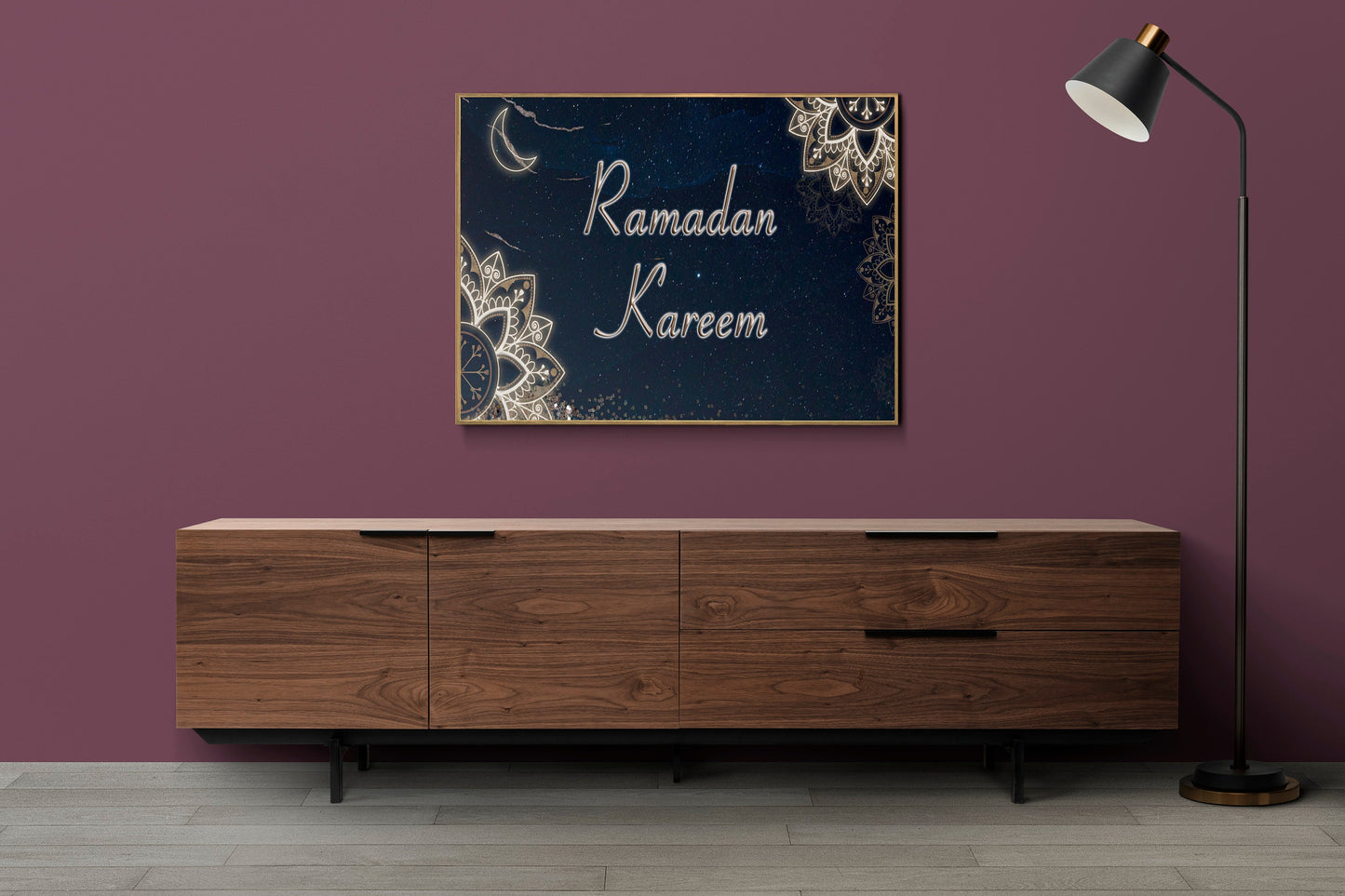 Islamic Art Ramadan Kareem Poster Print Wall Hanging Decor A4 A3 A2