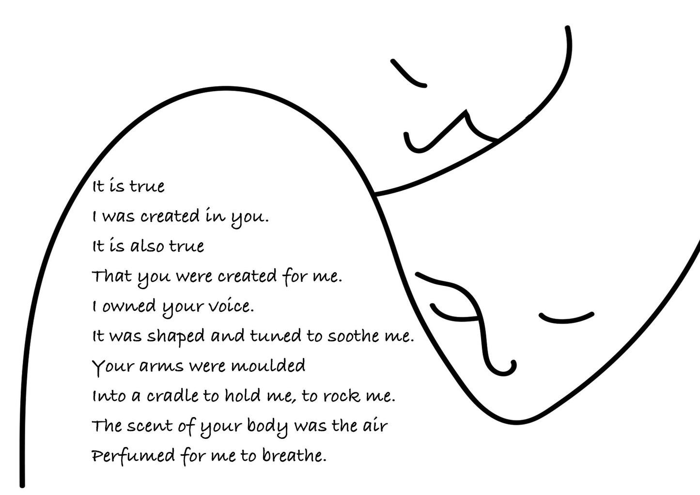 Mothers Day Gift, Poem for Mum, Gift for Mum, Gift from Children, Present for mum, Mum Birthday Gift, Print Poster A4 A3 A2 custom fonts