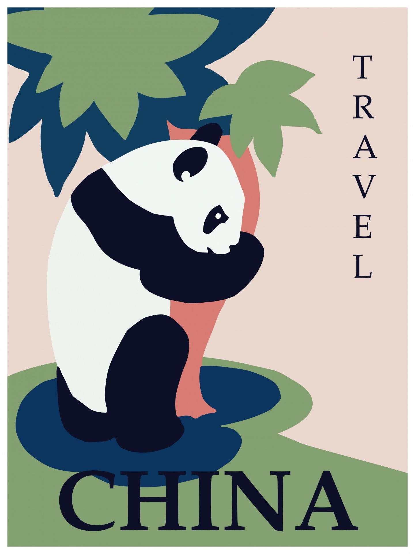 China Travel Poster Print Wall Hanging Decor A4 A3 A2