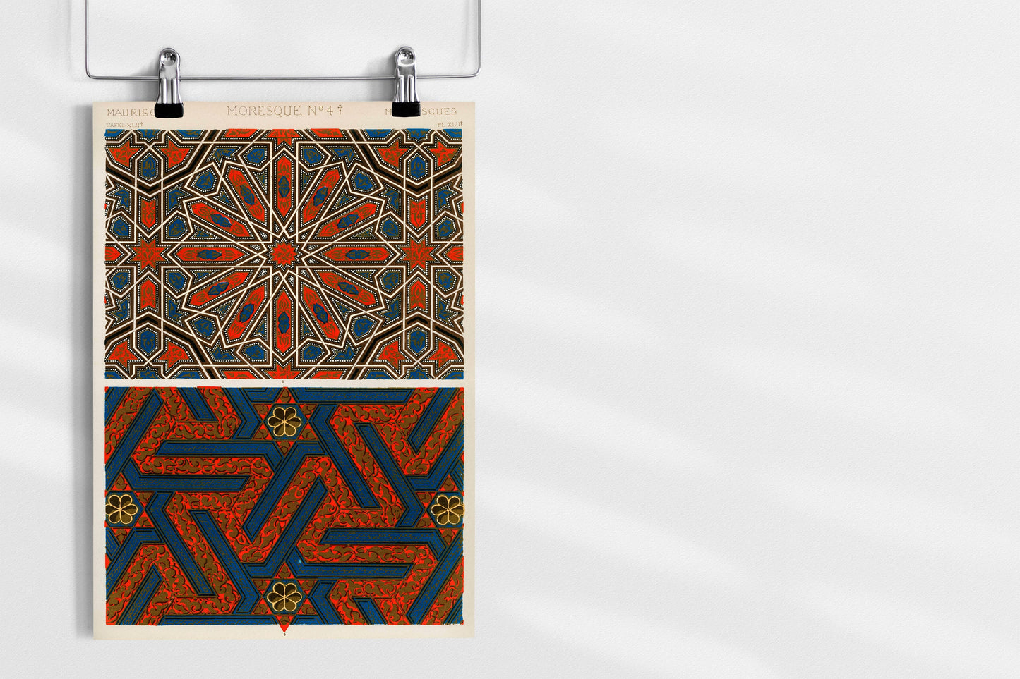 Abstract Pattern Art Illustration by Owen Jones Poster Print Wall Hanging Decor A4 A3 A2