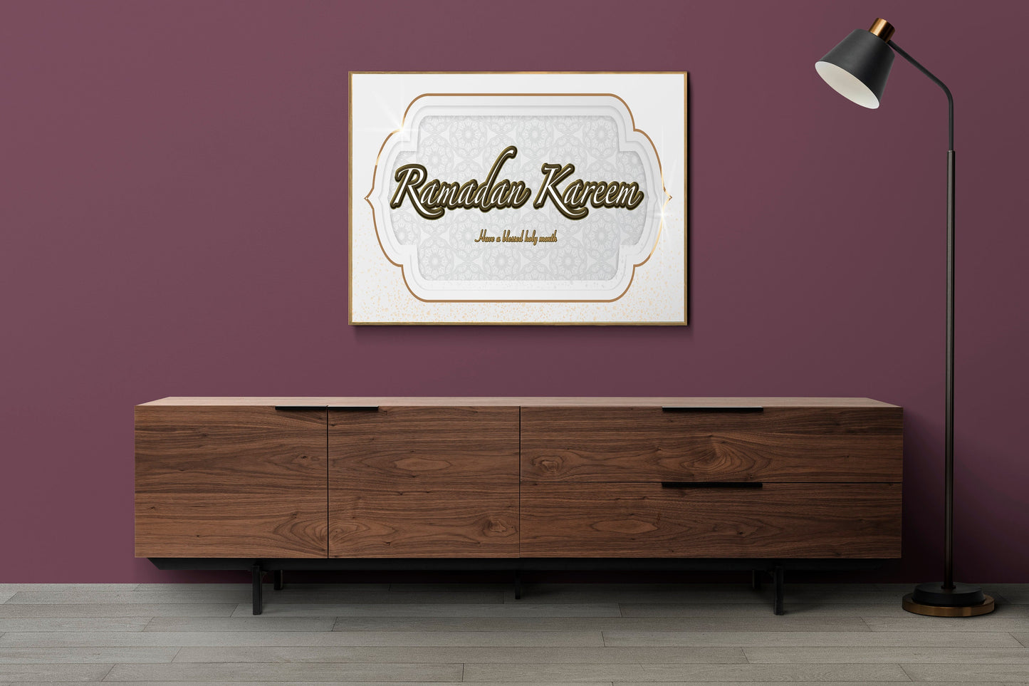 Islamic Art, Ramadan Kareem, Ramadan Art, Islamic Poster Print Wall Hanging Decor A4 A3 A2