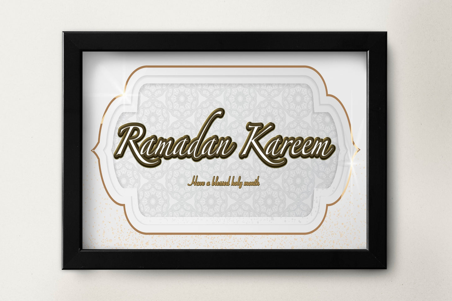 Islamic Art, Ramadan Kareem, Ramadan Art, Islamic Poster Print Wall Hanging Decor A4 A3 A2