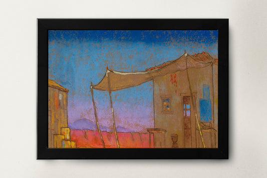 Painting by William Penhallow Henderson Poster Illustration Print Wall Hanging Decor A4 A3 A2