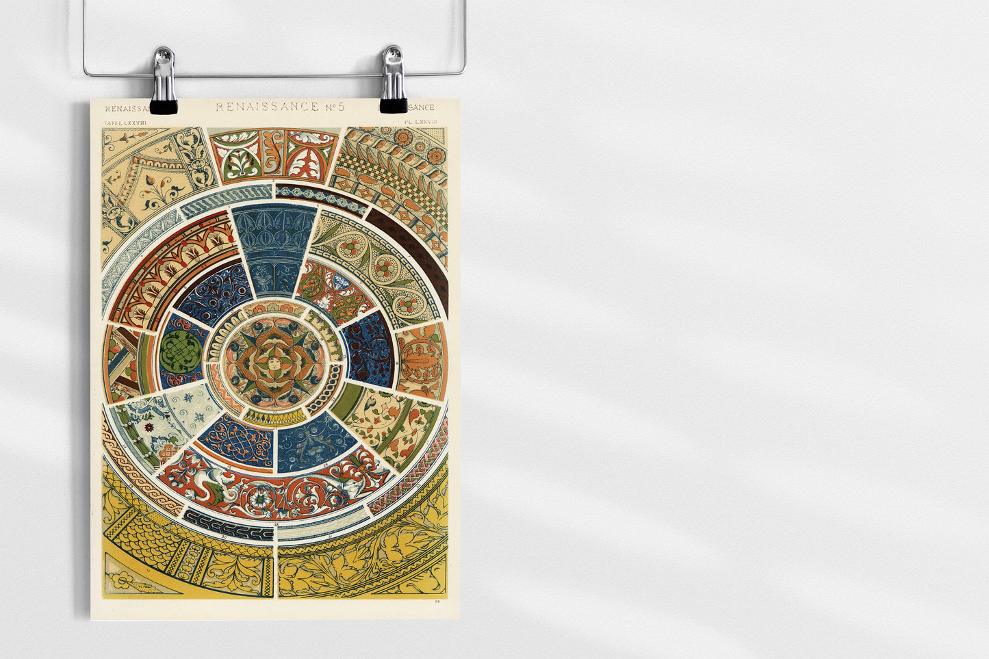 Abstract Patterns Illustration by Owen Jones Poster Print Wall Hanging Decor A4 A3 A2