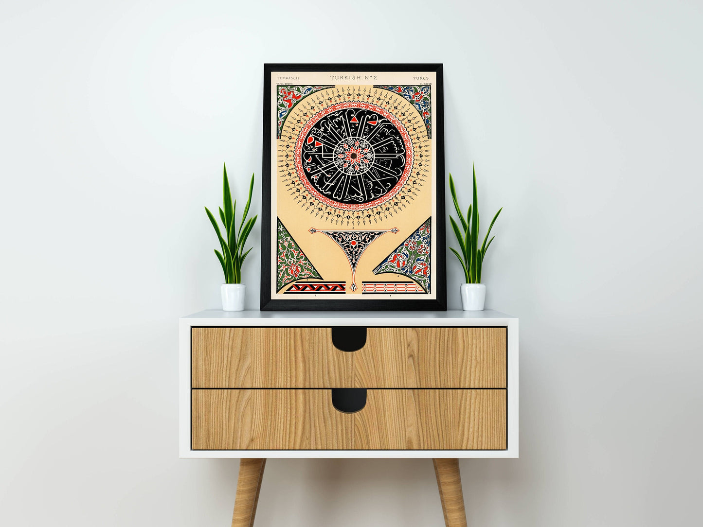 Abstract Persian Patterns Illustration by Owen Jones Poster Print Wall Hanging Decor A4 A3 A2