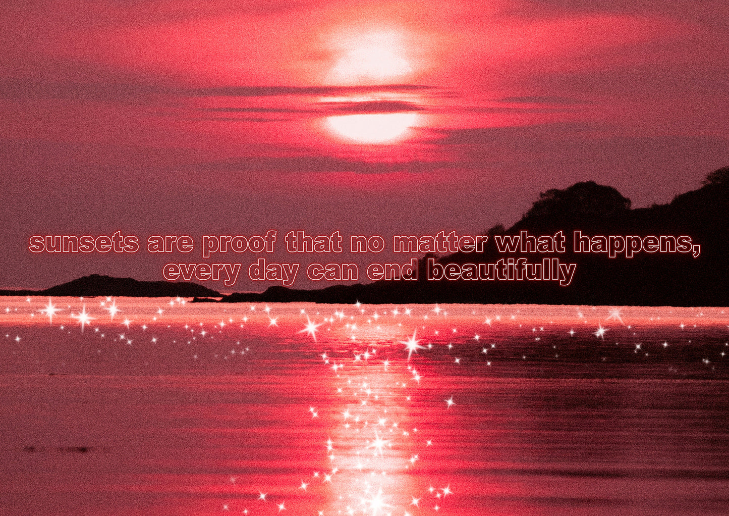 Inspirational Poster | Sunset quote Poster | Beautiful Sunset Poster | inspirational quote prints | Inspirational Quote Wall Art Print