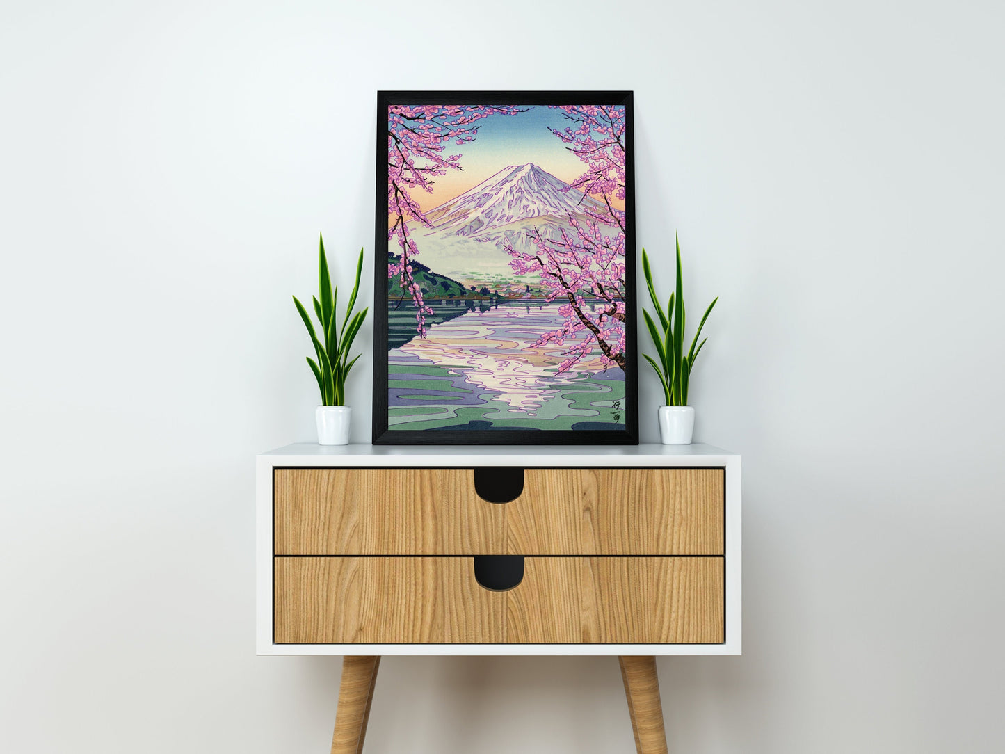 Japanese Art Wall Decor | Japan Mount Fuji Wall Art | Abstract Japanese Art | Japanese Art Print | Fuji Mountain Wall Art | Mount Fuji Art