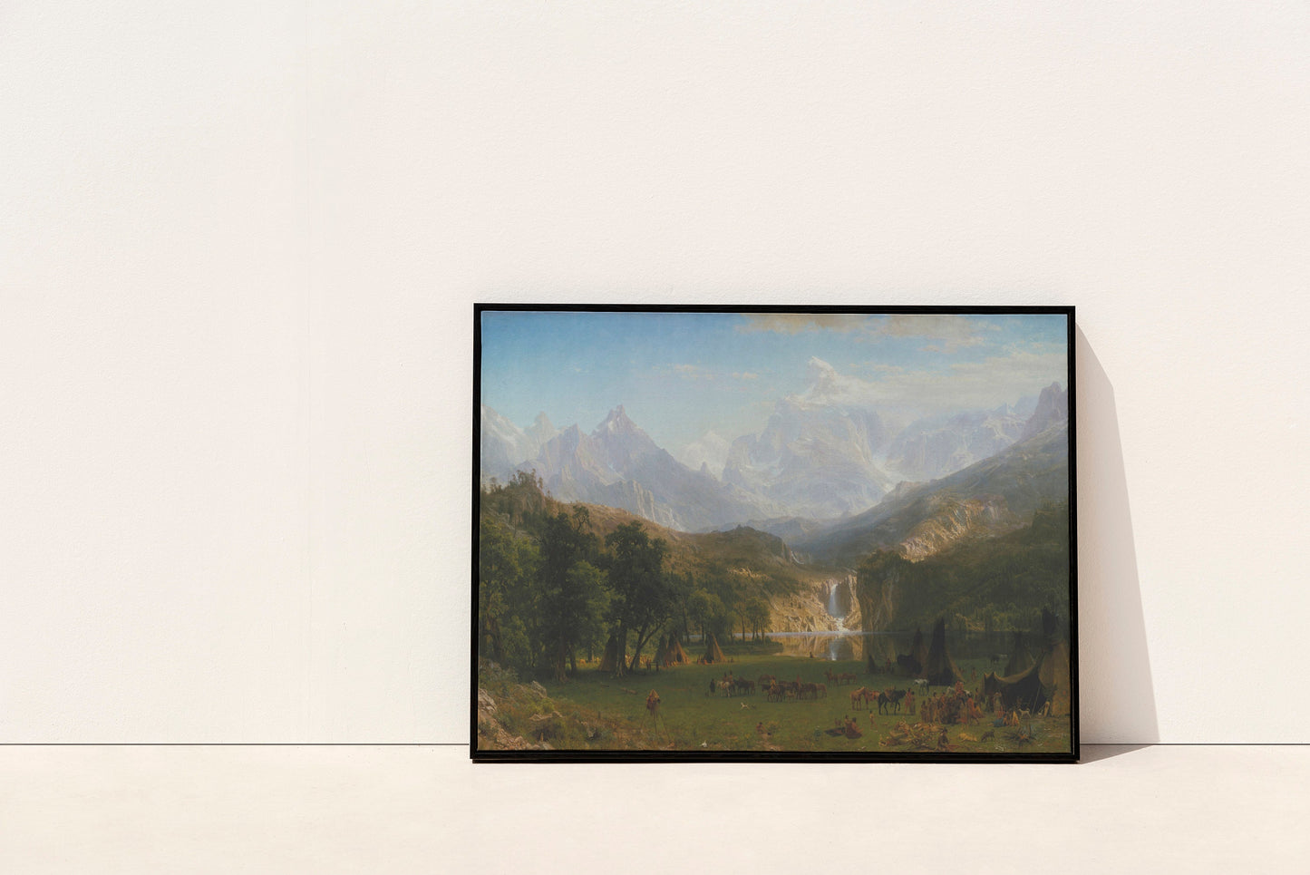 Landscape Artwork | Mountain Prints | Nature Wall Art | Waterfall Art | Scenic Poster | Giclee Art Print | Living Room Decor