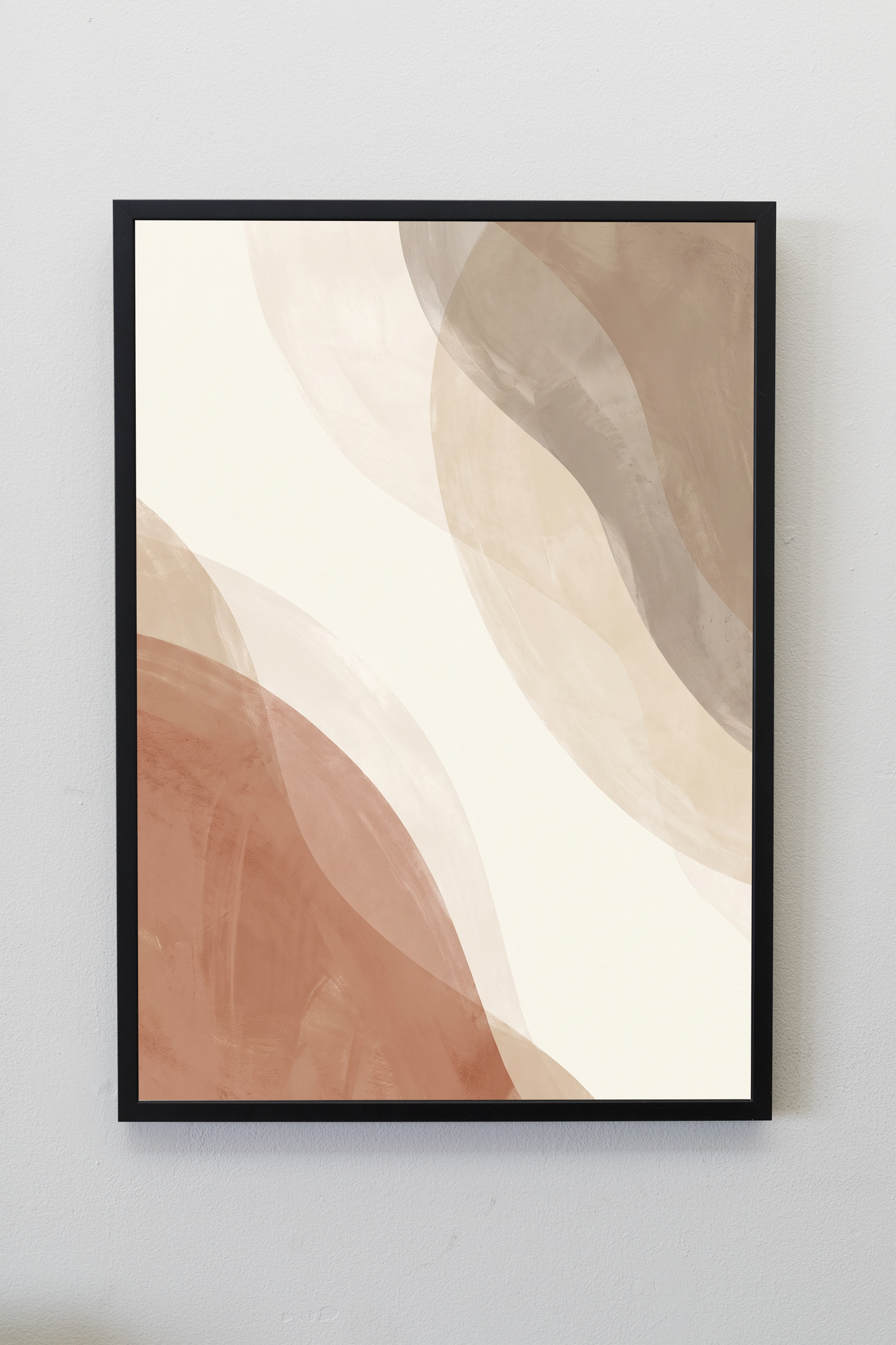 Terra Forms No.2 print framed on a gallery wall