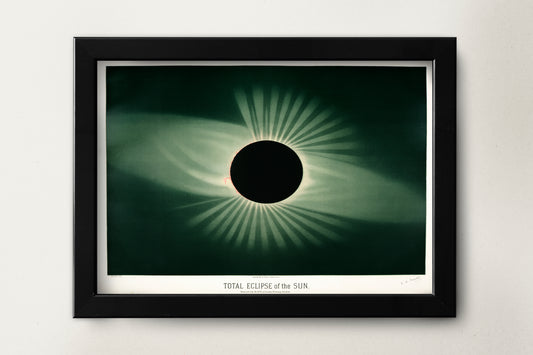 Total Eclipse of the Sun Poster Print Wall Hanging Decor