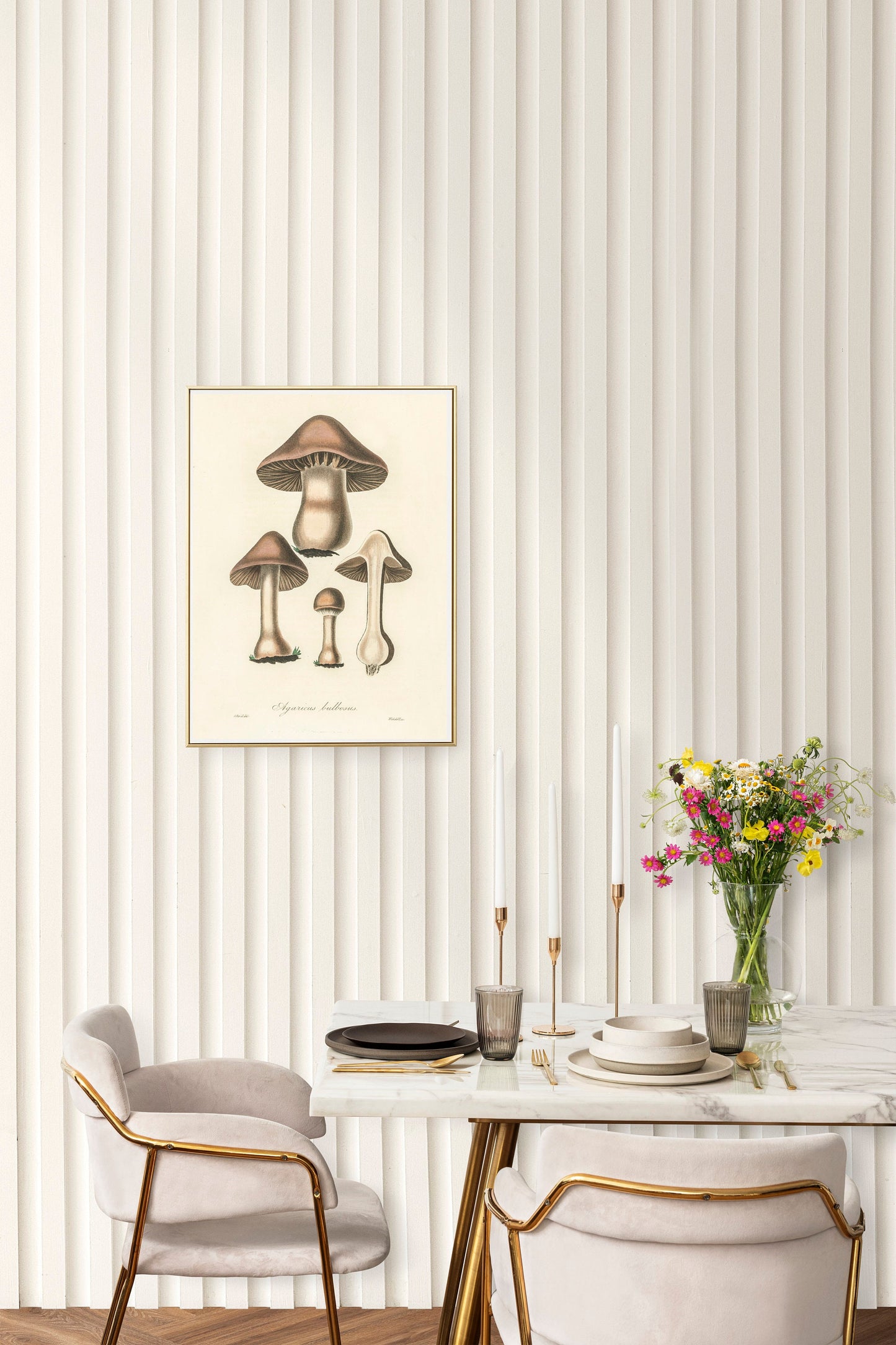 Mushroom Fungi Poster Print Wall Hanging Decor A4 A3 A2