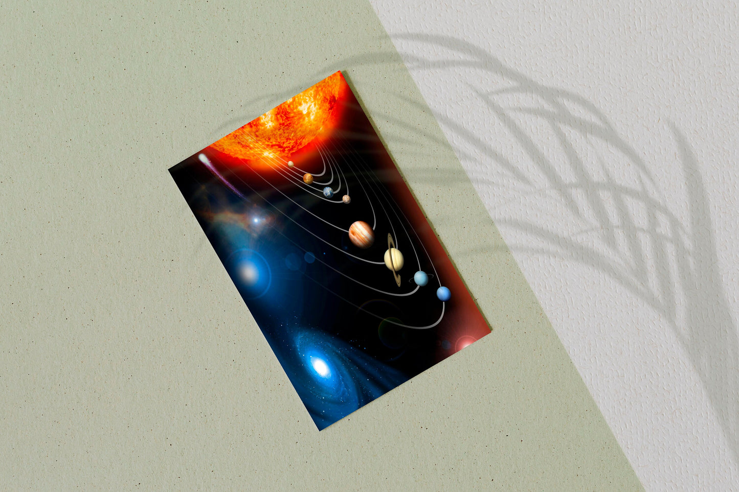 Solar System Planets Poster Print Wall Hanging Decor