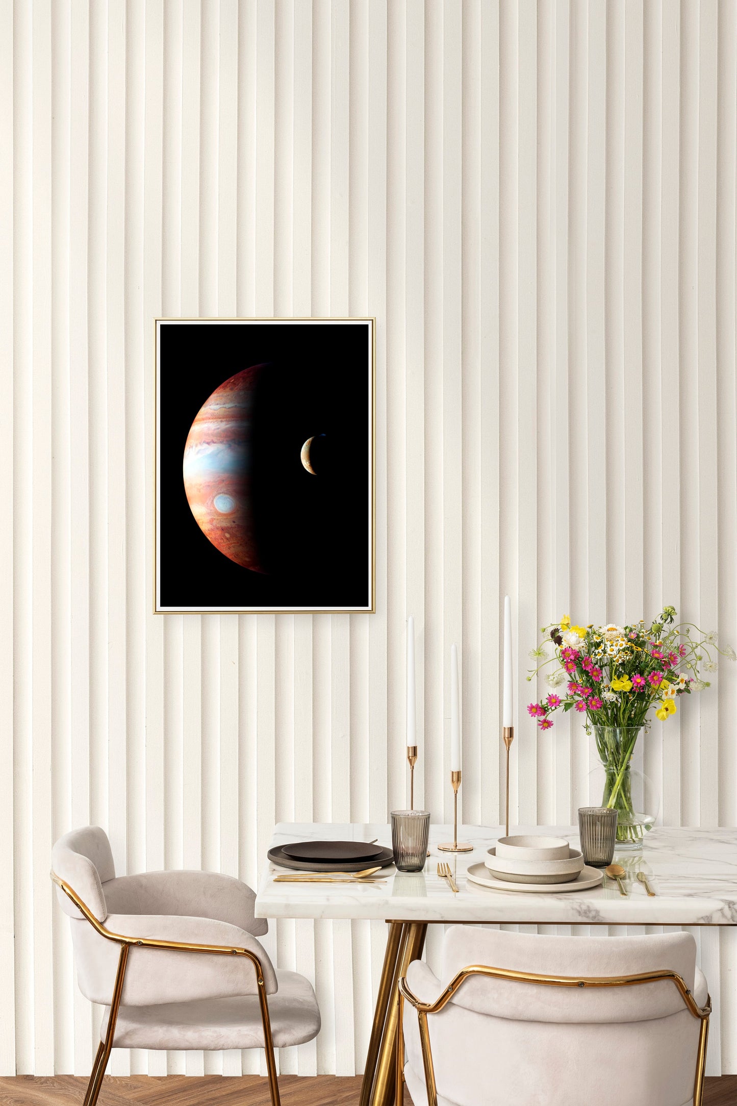 NASA Jupiter Space Poster Print Wall Hanging Decor