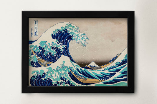 The Great Wave off Kanagawa by Katsushika Hokusai Japanese Art Print Poster Wall Hanging Decor A4 A3 A2