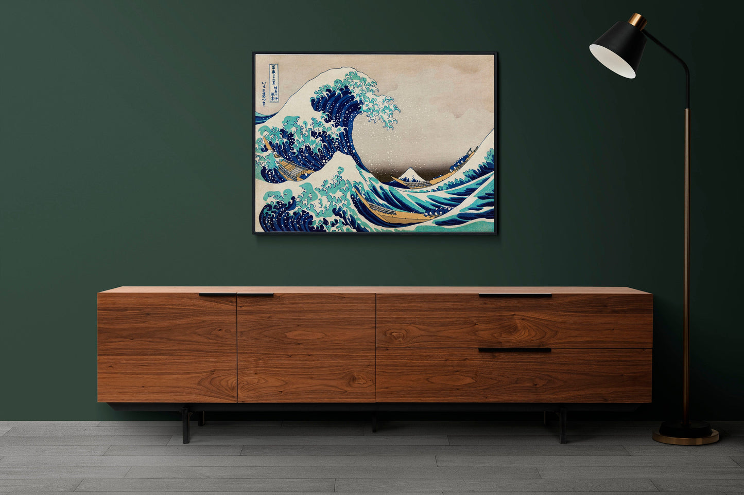 The Great Wave off Kanagawa by Katsushika Hokusai Japanese Art Print Poster Wall Hanging Decor A4 A3 A2