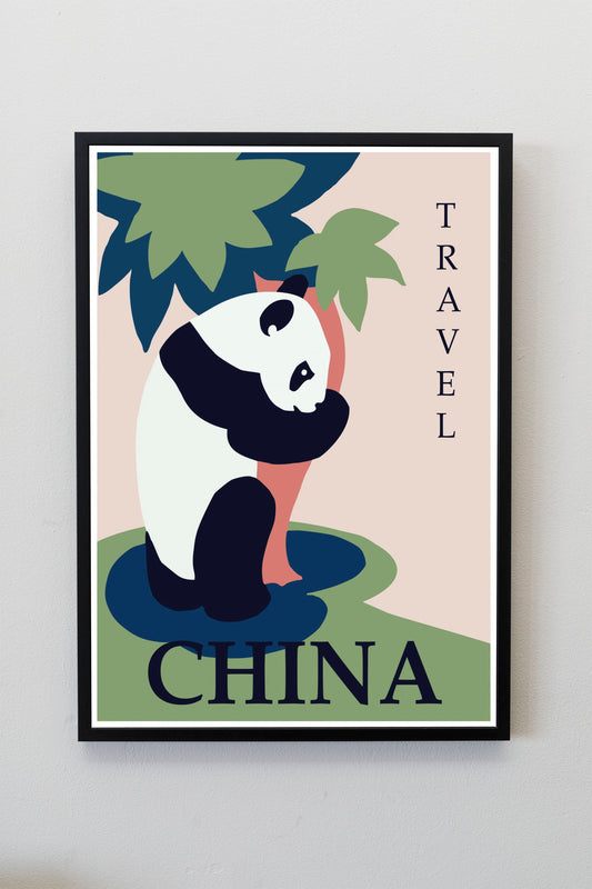 China Travel Poster Print Wall Hanging Decor A4 A3 A2