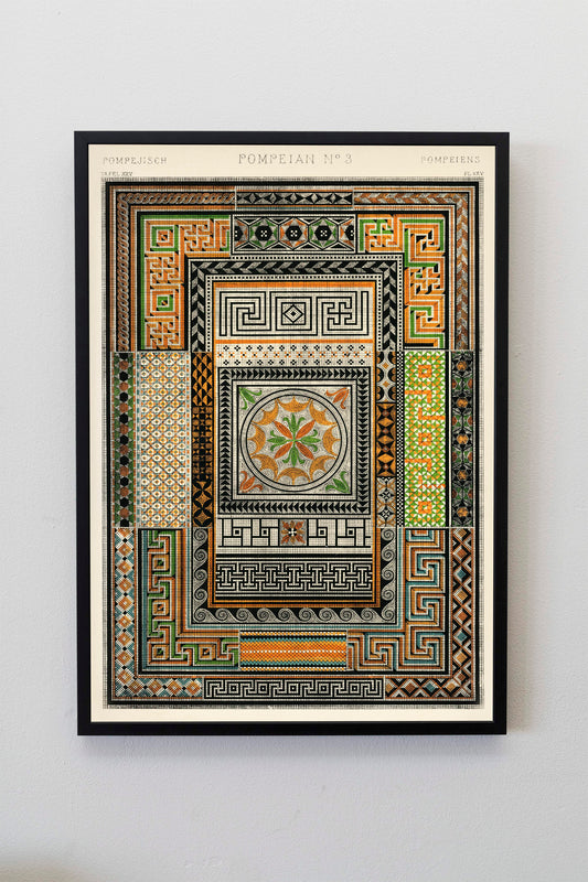 Abstract Patterns Illustration by Owen Jones Poster Print Wall Hanging Decor A4 A3 A2