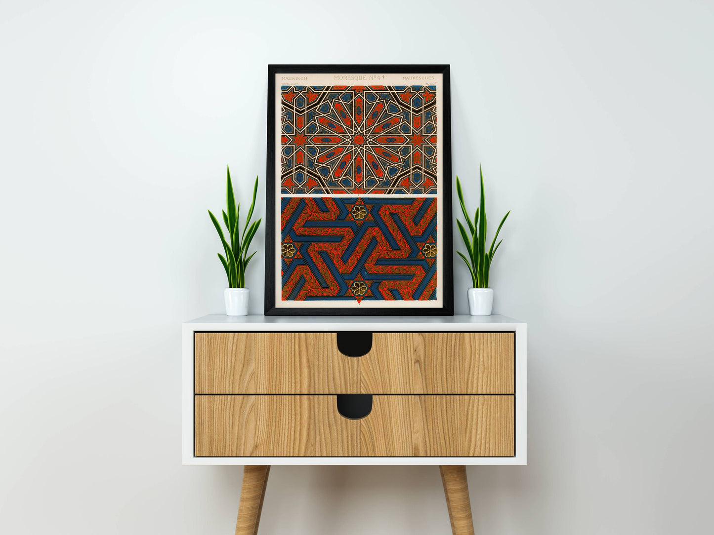 Abstract Pattern Art Illustration by Owen Jones Poster Print Wall Hanging Decor A4 A3 A2