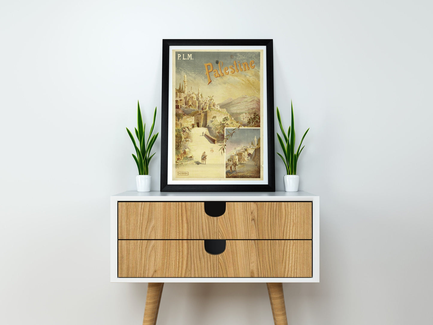 Vintage Palestine Poster | Palestine Travel Poster | Vintage Middle East Travel Poster | Palestine Wall Art | Vintage Travel Poster