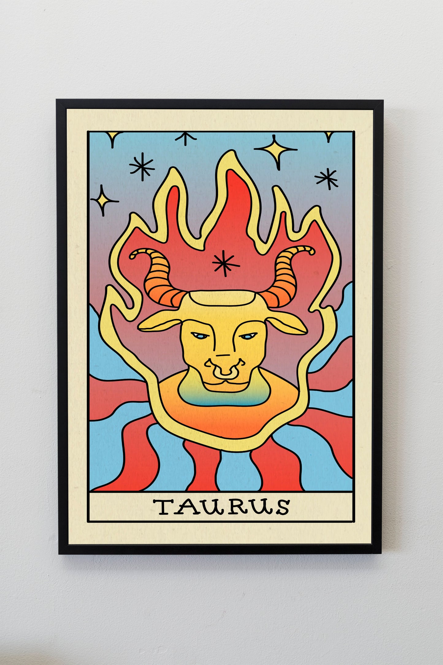 Taurus Astrology Gift | Taurus Star Sign Gift | Taurus Horoscope prints | Taurus Zodiac Sign Poster | Aesthetic Astrology Decor | Taurus Art