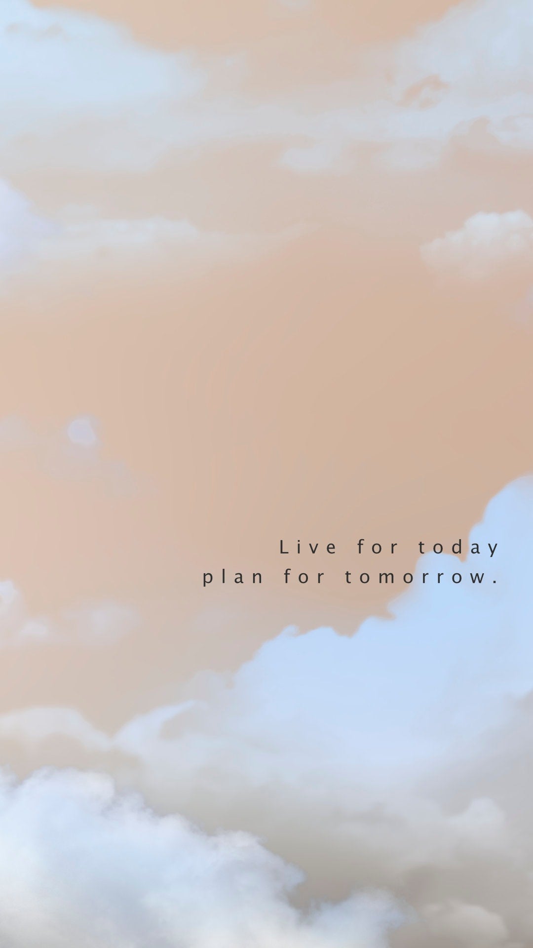 Live for today plan for tomorrow Quote Print | Inspirational Quotes | Motivational Prints | Manifestation Print | Aesthetic Room Decor