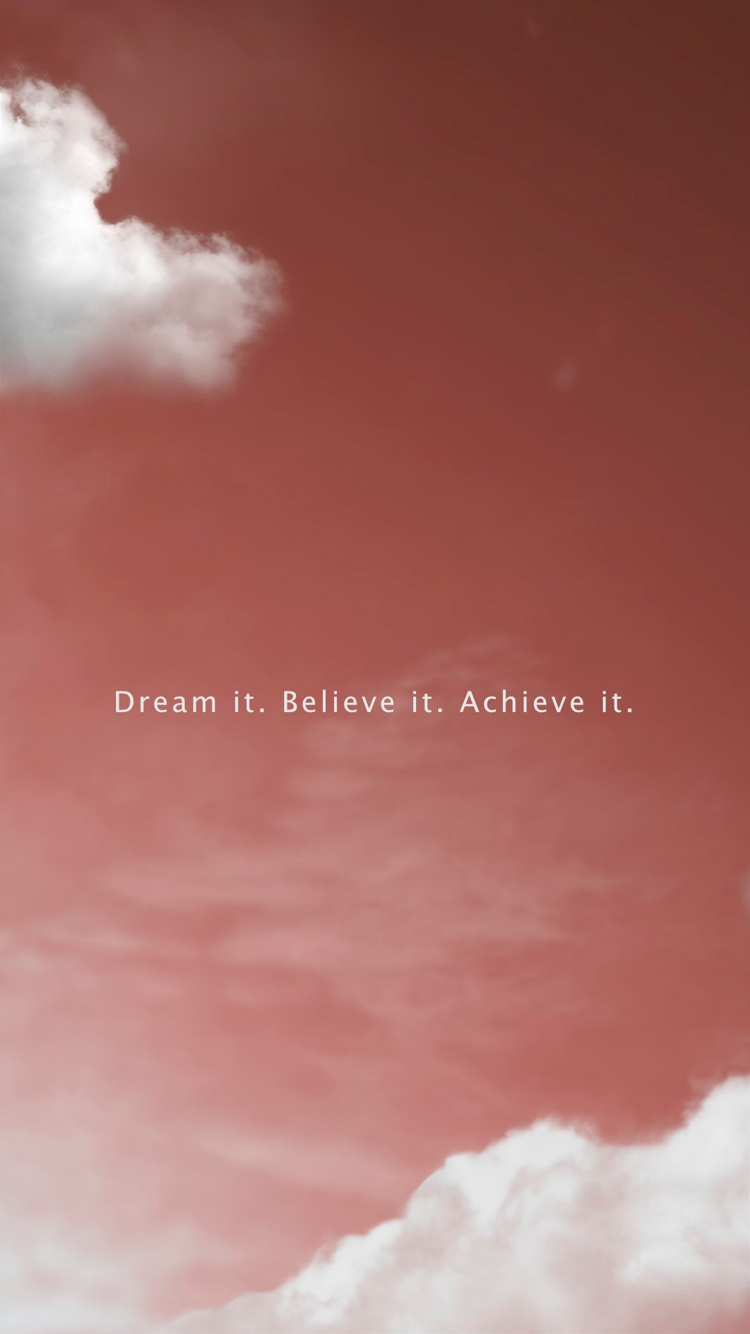 Dream it. Believe it. Achieve it. Quote Poster | Motivational Quotes | Inspirational Prints | Law of Attraction art | Manifest Poster